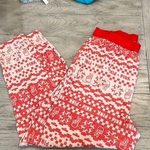 VS Pink Jogger PJ Pants